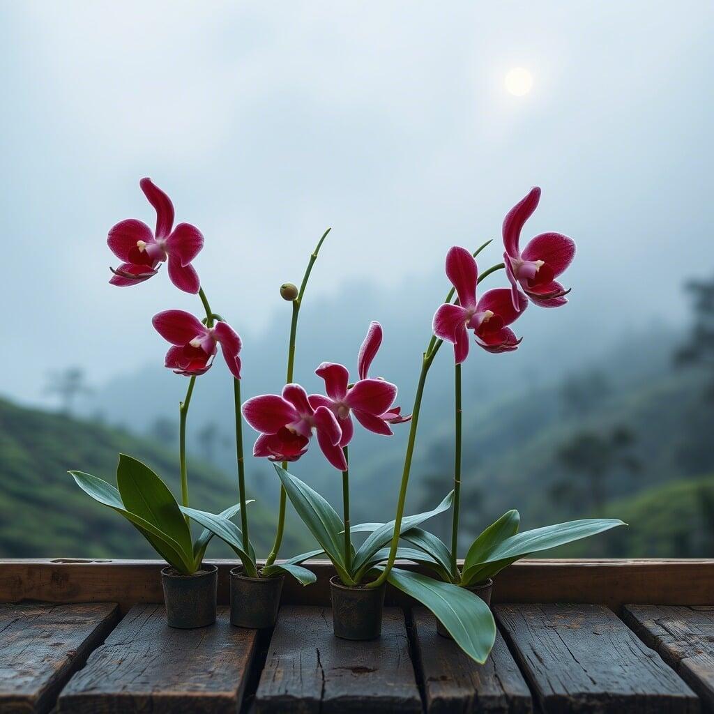 The Rare Art of Cymbidium Bonsai: Darjeeling’s Miniature Mastery